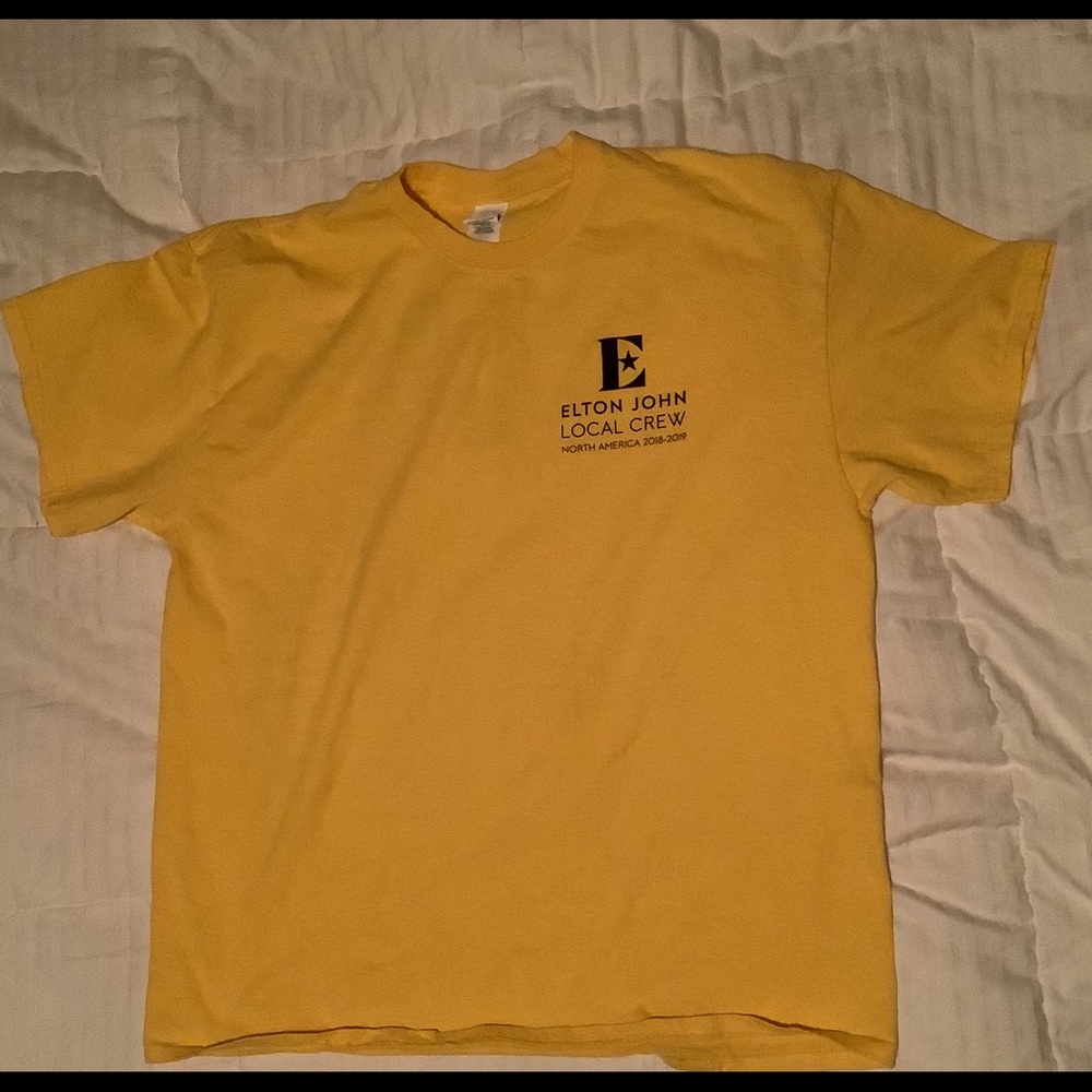 Elton John Crew Shirt XL